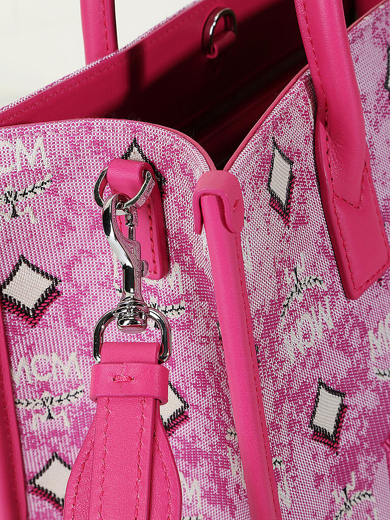 MCM Tasche Tote Bag MUNCHEN S pink